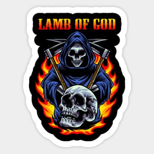 LAMB OF GOD BAND Sticker